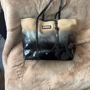Jimmy Choo Black and Tan Tote Bag, Beautiful tote!!